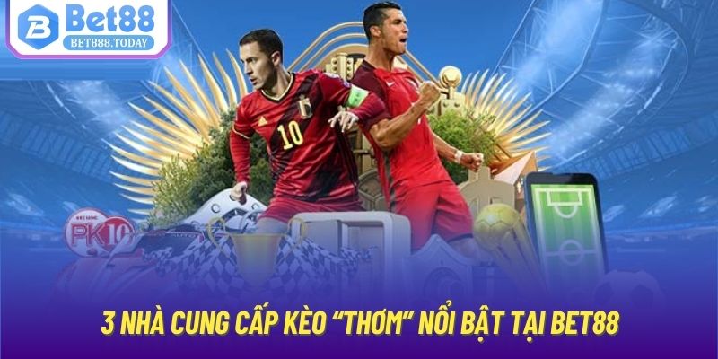 3 nhà cung cấp kèo “thơm” nổi bật tại Bet88