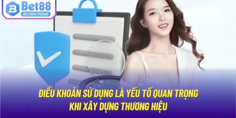 Điều khoản sử dụng là yếu tố quan trọng khi xây dựng thương hiệu