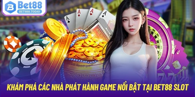 Khám phá các nhà phát hành game nổi bật tại Bet88 Slot